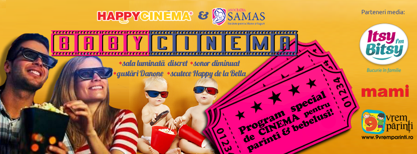Viaţa de cinefili continuă şi după ce aţi devenit părinţi! Viaţa de cinefili continuă şi după ce aţi devenit părinţi!